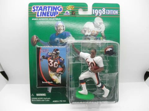1998 STARTING LINEUP TERRELL DAVIS (Broncos) Cover