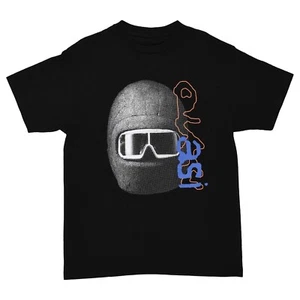 Brand New Mens Quasi Helmet T-shirt Black - Picture 1 of 1