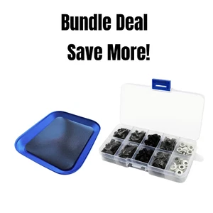 180pcs RC Screw Set with Magnetic Parts Tray – M3 Hardware Kit for RC Cars - Picture 1 of 3
