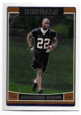 JONATHAN JOSEPH 2006 TOPPS CHROME ROOKIE CARD NM-MT+ CONDITION - Image 1 of 2