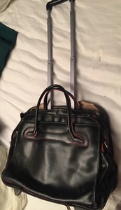McKlein Fly Through Checkpoint Wheeled Ladies' Laptop Briefcase Rolling Used - Picture 1 of 12