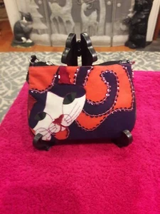  Mini Cat Purse or Wristlet With Sequin. - Picture 1 of 12