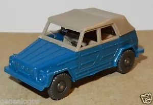 Aus WIKING Ho 1/87 VW Volkswagen 181 Cox Käfer Blau #39 - Bild 1 von 3