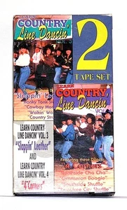 VHS VIDEO Slappin' Leather 4 Corne COUNTRY LINE DANCIN' - Picture 1 of 1