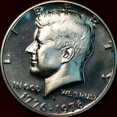 Uncirculated Proof 1976-S San Francisco Mint 40% Silver Kennedy Half Dollar - Image 1 of 2