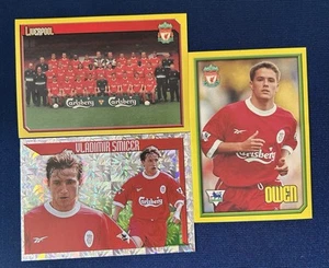 MERLIN PREMIER LEAGUE 2000 LIVERPOOL BUNDLE FOOTBALL STICKER - Picture 1 of 2
