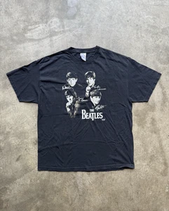 Vintage The Beatles Graphic Music T-Shirt AAA 2001 Apple Corps Folk Rock 2XL - Picture 1 of 6