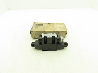 Parker D1VW11C56YF 70 Hydraulic Solenoid Valve 3-Pos 120VAC 5000 PSI Series D1VW - Image 1 of 4