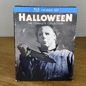 Halloween The Complete Collection Blu-ray 10-Disc Box Set 2015 Excellent - Picture 1 of 21