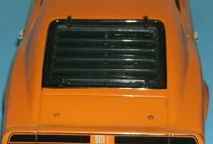 1/18 Scale Rear Window Louvers from 1970 Mustang Mach 1 - Ertl Car Model Part - Picture 1 of 7