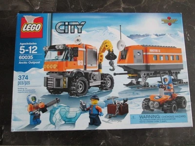 2014 LEGO CITY 60035 АРКТИЧЕСКИЙ ФОРПОСТ Б/У В КОРОБКЕ ПОЛНЫЙ КОМПЛЕКТ - Изображение 1 из 4