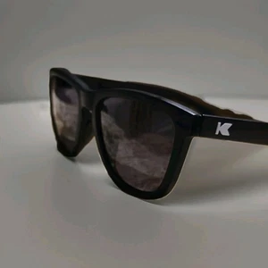 Knockaround Premiums Black on Black Sunglasses Polarized Black Smoke Lenses - Picture 1 of 16