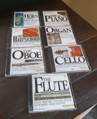 The Instruments of Classical Music CD lot-OBOE/FLUTE/CELLO/PIANO/ORGAN/HORN! NEW - Image 1 of 4