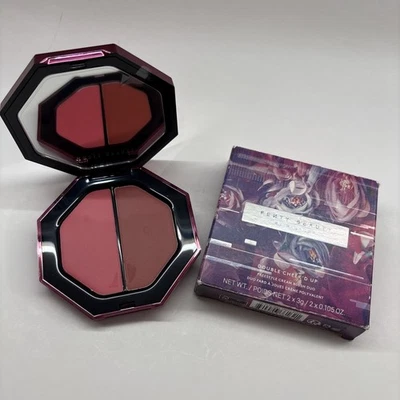 FENTY BEAUTY by RIHANNA ❤️ Double Cheek’d Up Cream Blush Duo RARE! - Image 1 of 3