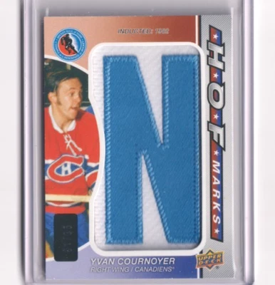 2023-24 SP Game Used Hall Of Fame Marks N Yvan Cournoyer /35 Montreal Canadiens - Image 1 of 2