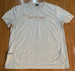 Allbirds Hella Bae Running Shirt Men’s XL Performance Tee Sustainable Activewear - Picture 1 of 10