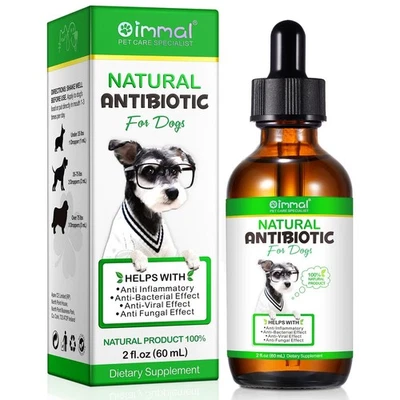 Natural Antibiotic for Dogs Allergy Relief Apple Cider Vinegar & Garlic 60ML - Image 1 of 4