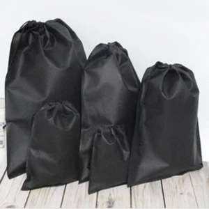 Drawstring Bag Shopping Bag Grocery Cloth Pouch Portable Reusable Folding /n - Picture 1 of 13
