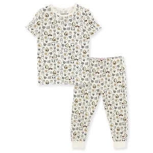 Magnetic Me Brunch Bunch Pjs Pajamas NWT Avocados Eggs Cereal Milk Breakfast - Picture 1 of 2