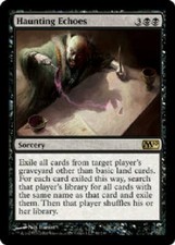 HAUNTING ECHOES FOIL Magic 2010 MTG Magic the Gathering Cards DJMagic