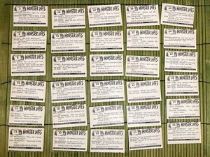 1963 Topps Monster Laffs Midgee Trading Card Lot of 30 No Duplicates Lot #5