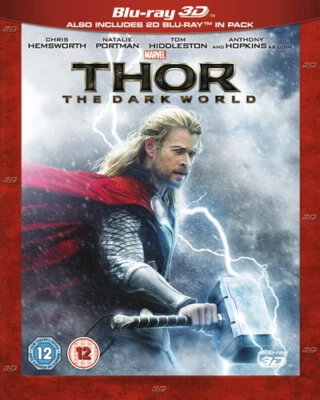 Thor: The Dark World Blu-ray (2014) Chris Hemsworth, Taylor (DIR) cert 12 2 - Image 1 of 2