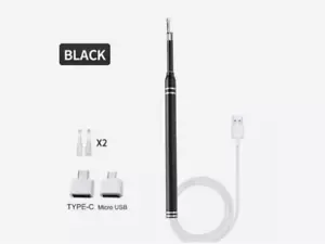Smart Visual Ear Cleaner Stick Endoscope Earpick Camera Otoscope Ear-Cleaner DD - Imagen 1 de 11