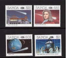 Samoa 1986 Space/Halley's Comet set mint MNH stamps