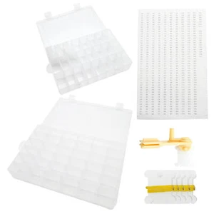 Embroidery Floss Organizer Detachable Embroidery Floss Storage Box For Craft DIY - Picture 1 of 14