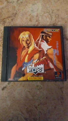 Street Fighter Zero Japanese Import Playstation PS1 Game NTSC J - Image 1 of 4