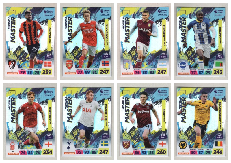 2023 Premier League Adrenalyn XL – PICK YOUR MIDFIELD MASTER CARD - image 1 of 1