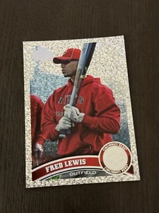 2011 Topps Platinum Diamond Anniversary Parallel #517 FRED LEWIS Baseball Card - Picture 1 of 2
