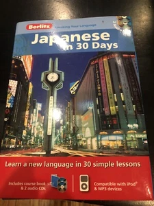 Japanese in 30 Days - Audio CD By Berlitz - Brand New - Picture 1 of 4