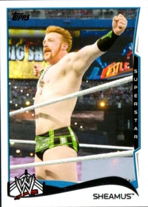 2014 Topps WWE Base Wrestling Card #86 Sheamus - Imagen 1 de 2