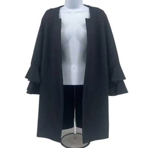 Kensie Black Open Jacket with Pockets | Regular Size M - Picture 1 of 8