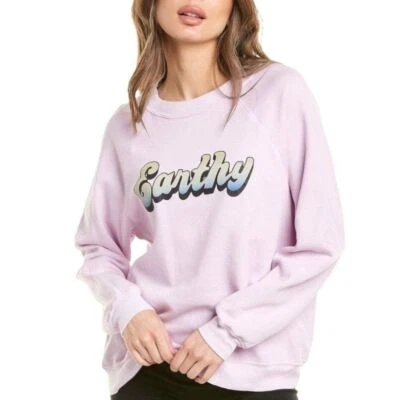 Sudadera Wildfox Mujer S Púrpura Tierra Gran Tamaño Brillante Naturaleza Lila Mundo Foto 1 de 4