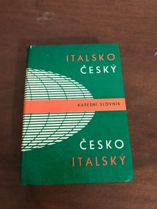 Dizionario Italsko Cesky Cesko Italsky Kapesnì Slovnik 1971 - Picture 1 of 1