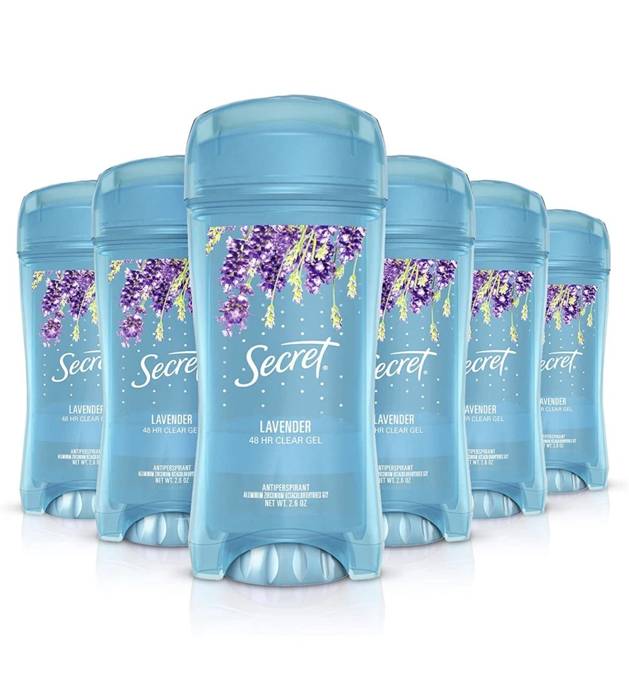 Secret Anti/Deo Clear Gel Ooh-La-La Lavender 2.7 Oz.