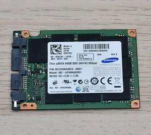 SAMSUNG 64GB SOLID STATE DRIVE SSD D6Y3D 0D6Y3D - Afbeelding 1 van 1