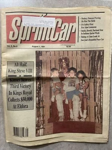 Sprint Car Newspaper August 1, 1991 - Picture 1 of 4
