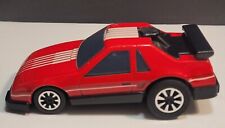 1984 Tonka Clutch Popper Pontiac Fiero Red & White Stripes , Large Spoiler  272 