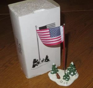 DEPT 56 HERITAGE VILLAGE Collection FLAG POLE in Box 5177-2 - Picture 1 of 6