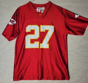 NFL Jersey Boys SZ L Large Red Kansas City Chiefs L. Johnson - Picture 1 of 8