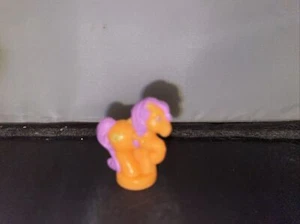 Vintage orange Petite Mini My Little Pony blau Teekanne Herz lila Haar - Bild 1 von 2