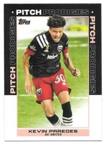 Topps MLS 2021 Kevin Paredes Pitch Prodigies - DC United - #131 - Imagen 1 de 1