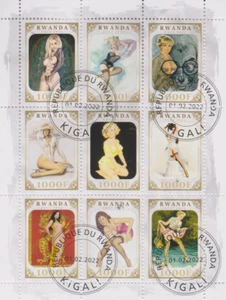 Pinup Girls Ruanda estampado 9381 - Imagen 1 de 1