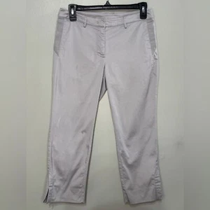 Simply Vera Vera Wang Gray Capri Chino Pants Size 4 - Picture 1 of 7