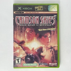 Crimson Skies: High Road To Revenge (Microsoft Xbox) probado en caja original - Imagen 1 de 3