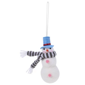 Schneemann Hängedeko Weihnachtsbaum Hängedeko Weihnachtsanhänger Deko Schneemann - Bild 1 von 12