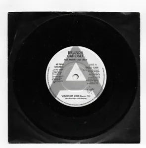 BELINDA CARLISLE GO-GOS VISION OF YOU (REMIX '91) RARE UK PROMO SINGLE - Picture 1 of 1